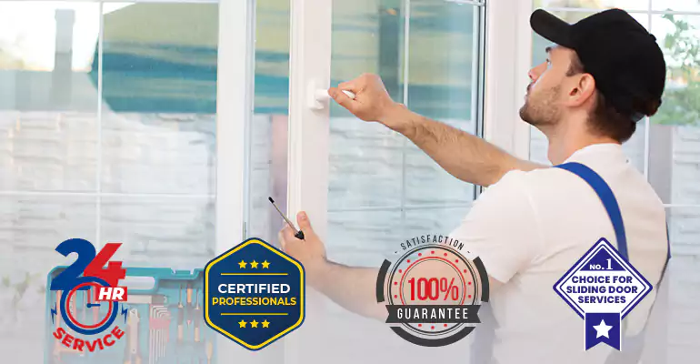 Balcony Glass Door Repair Near Me in Deerfield Beach