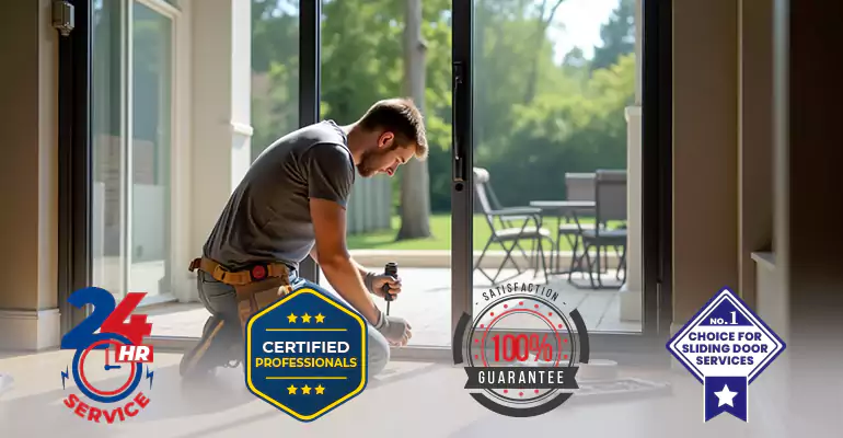 Sliding Door Strike Plate Repair in Deerfield Beach
