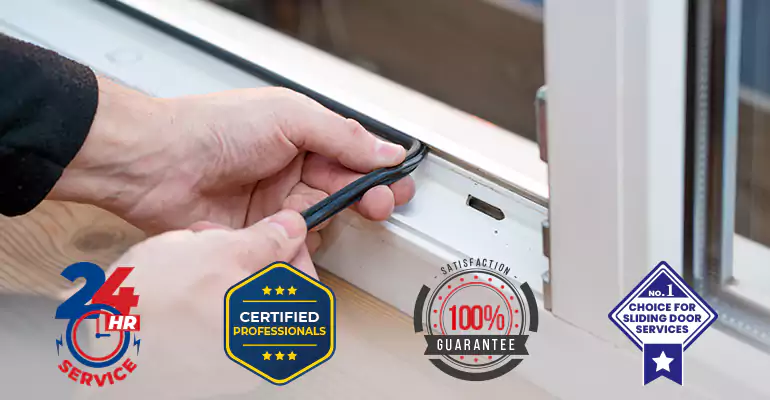 Sliding Glass Door Track Repair and Cost Estimate in Deerfield Beach