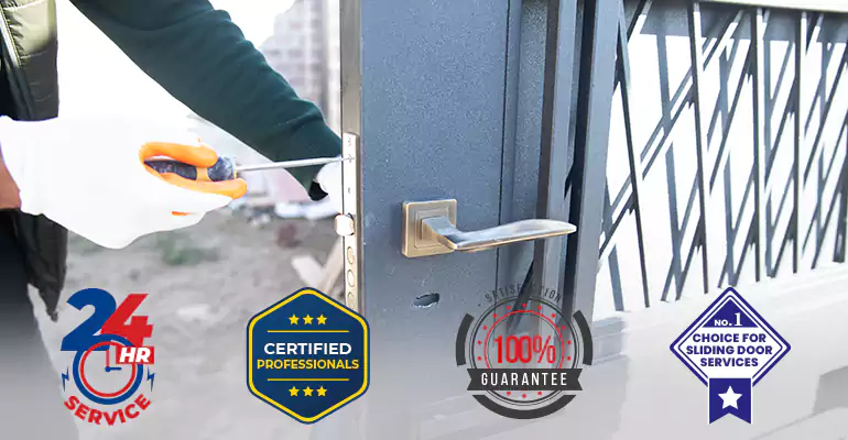 Steel Door Bottom Repair in Deerfield Beach