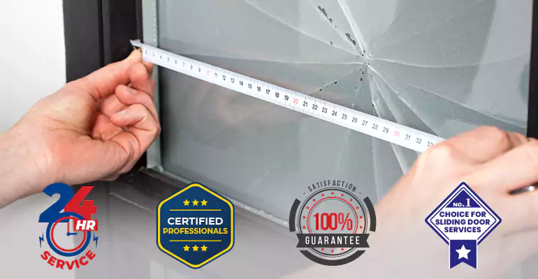 Residential Sliding Door Glass Repair in Deerfield Beach